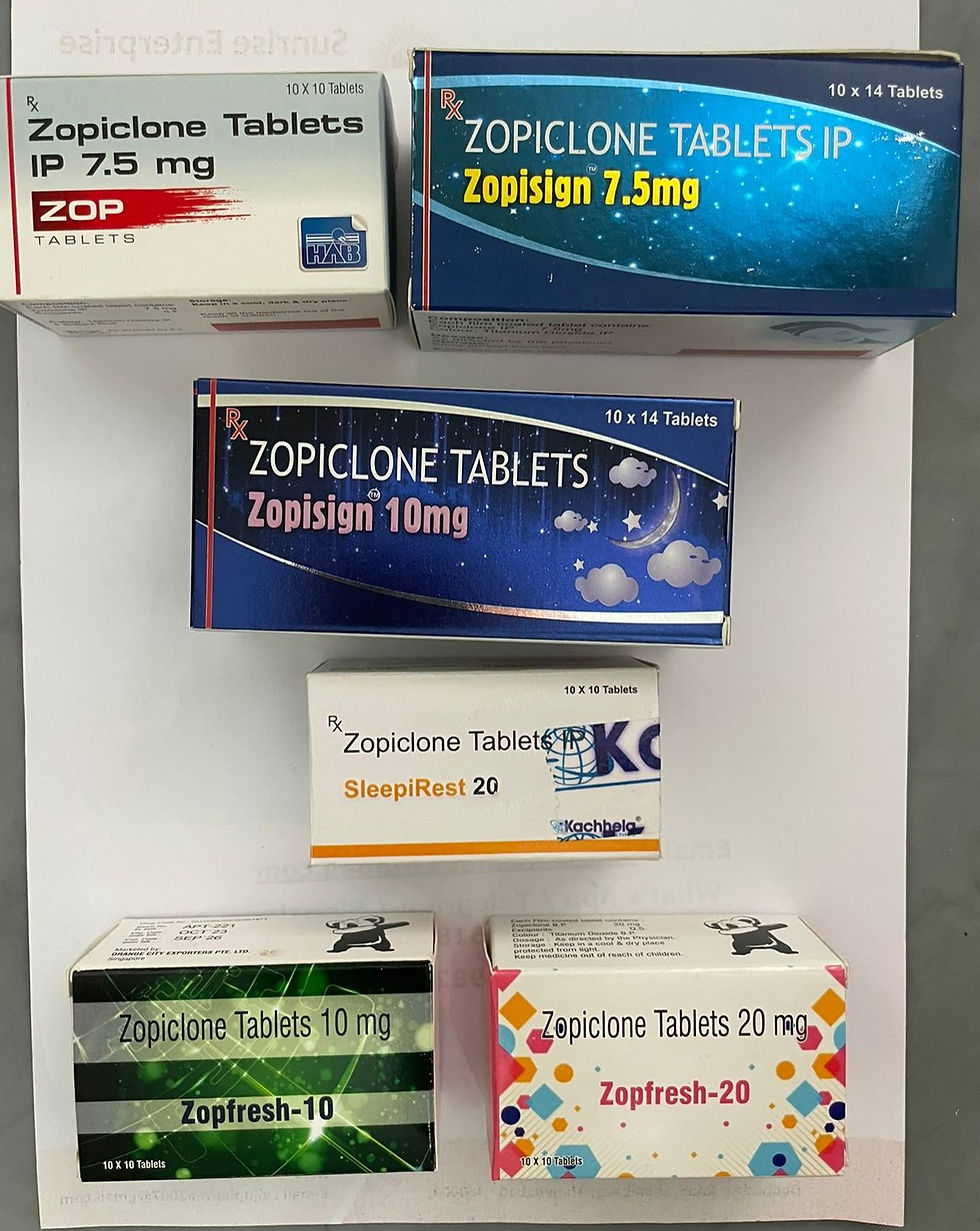 Thumbnail: Zopiclone Tablet 