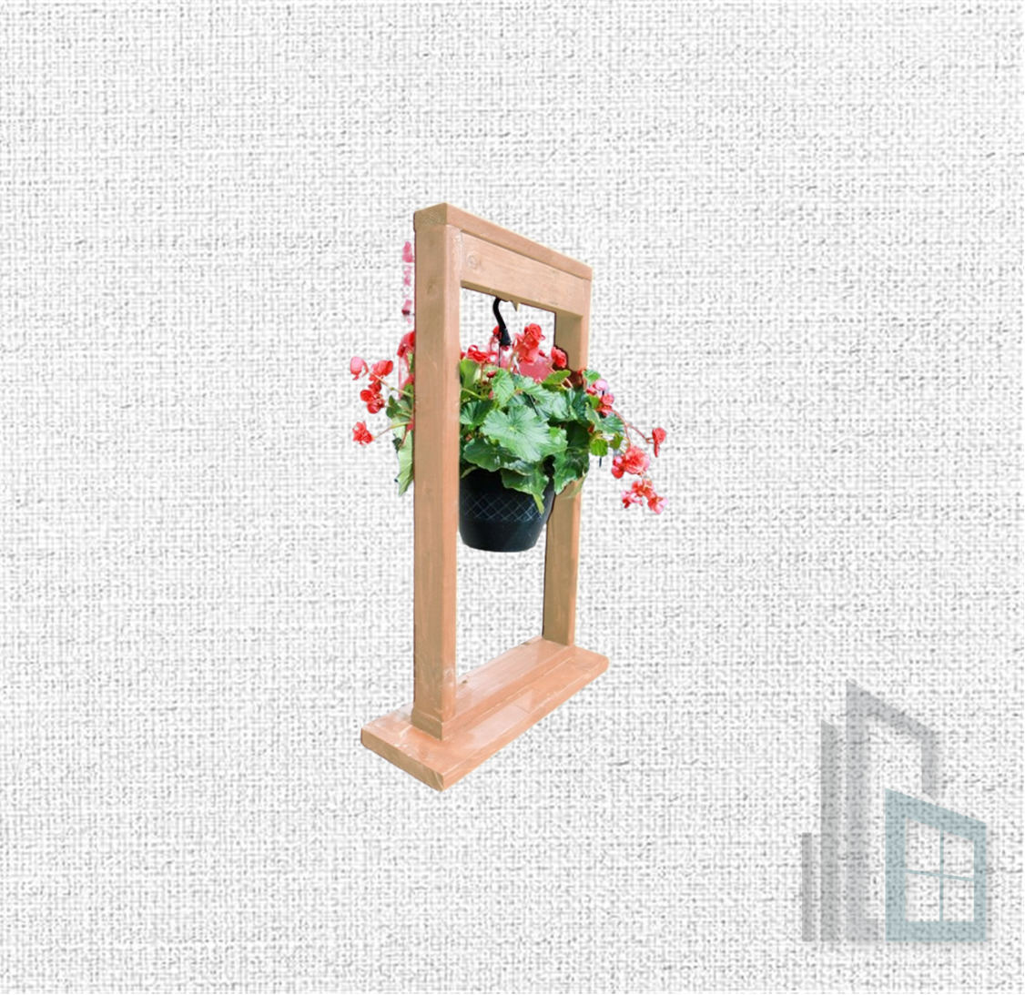 Plant Stand (Floor) - Hanging Basket Holder