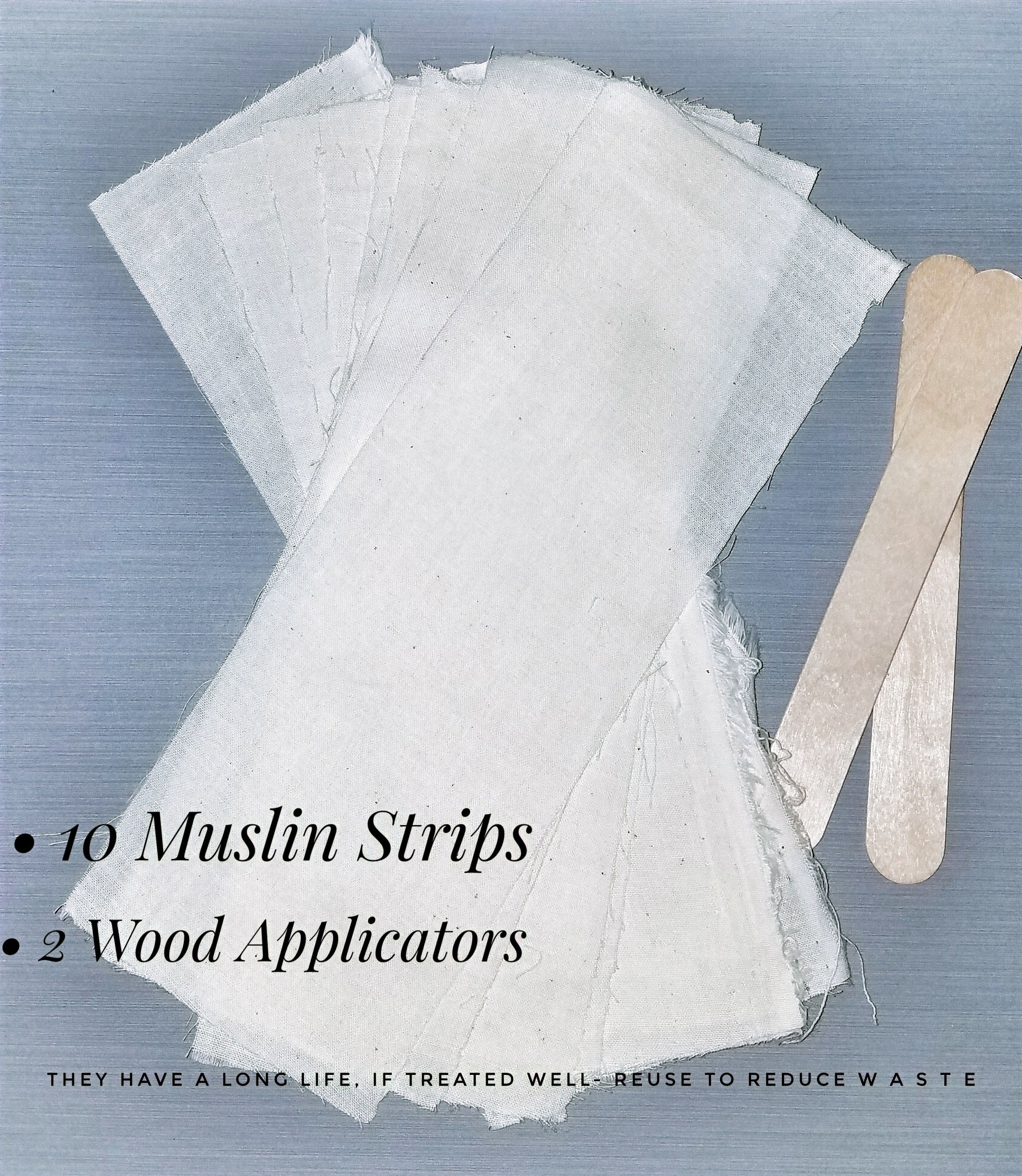 Strips & Spatula for Strip Wax 