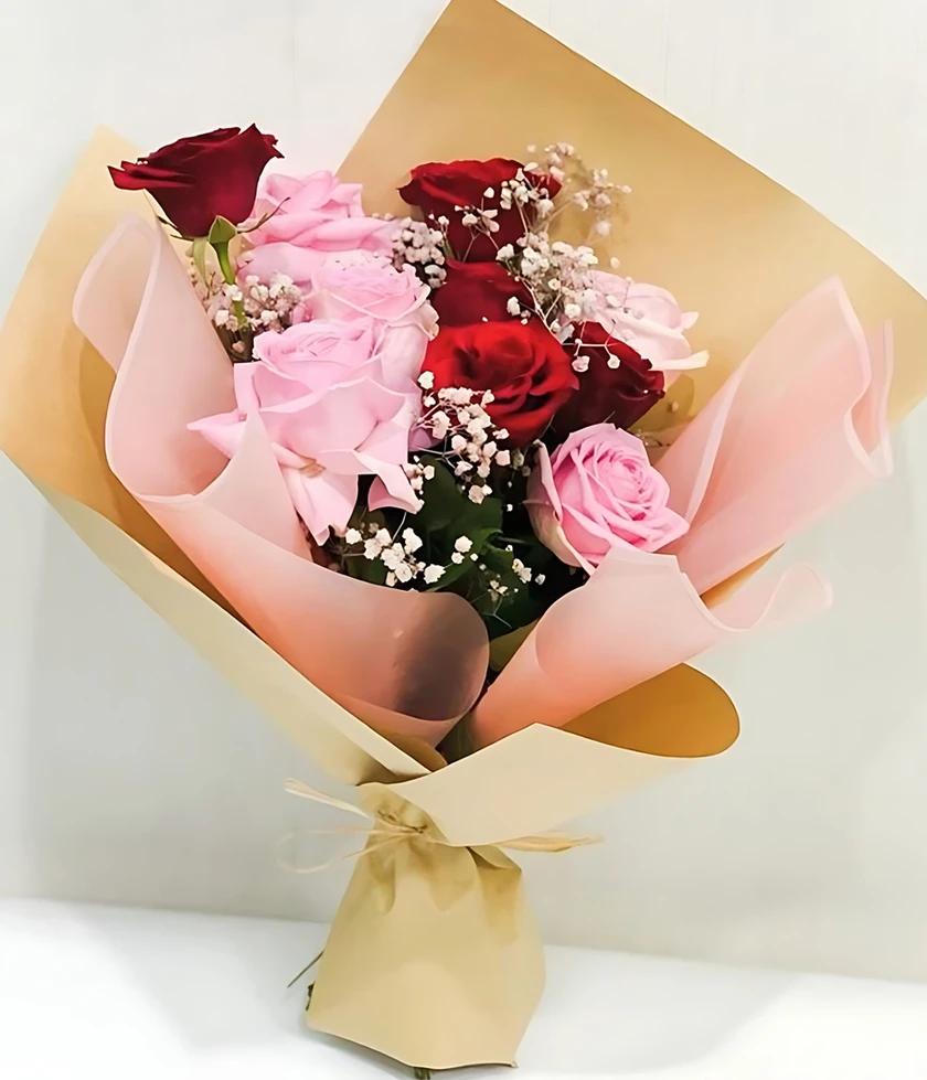 Indulge in the gentle embrace of our Calm Waves (Pastel) Flower Bouquet