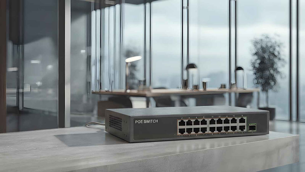 HBI-DPS-1612 Edge PoE Switch  (16x 10/100M PoE + 2x Gigabit LAN + 1x Gigabit SFP)