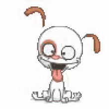licking puppy gif.gif