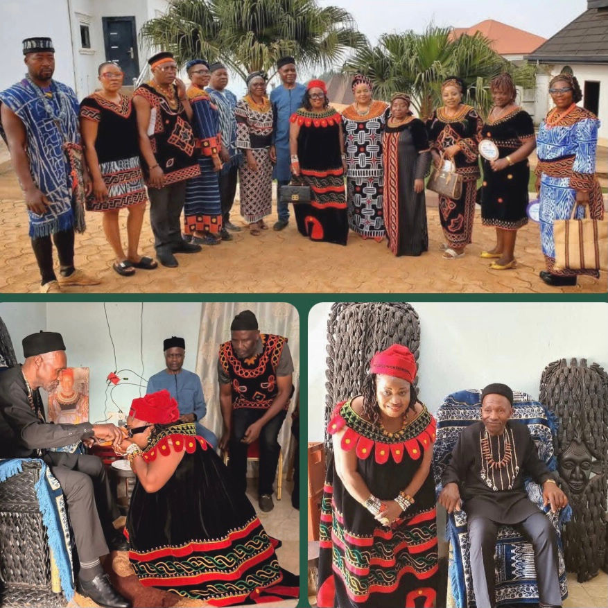 SNWOT General Coordinator, Andiensa Clotilda conferred prestigious traditional title