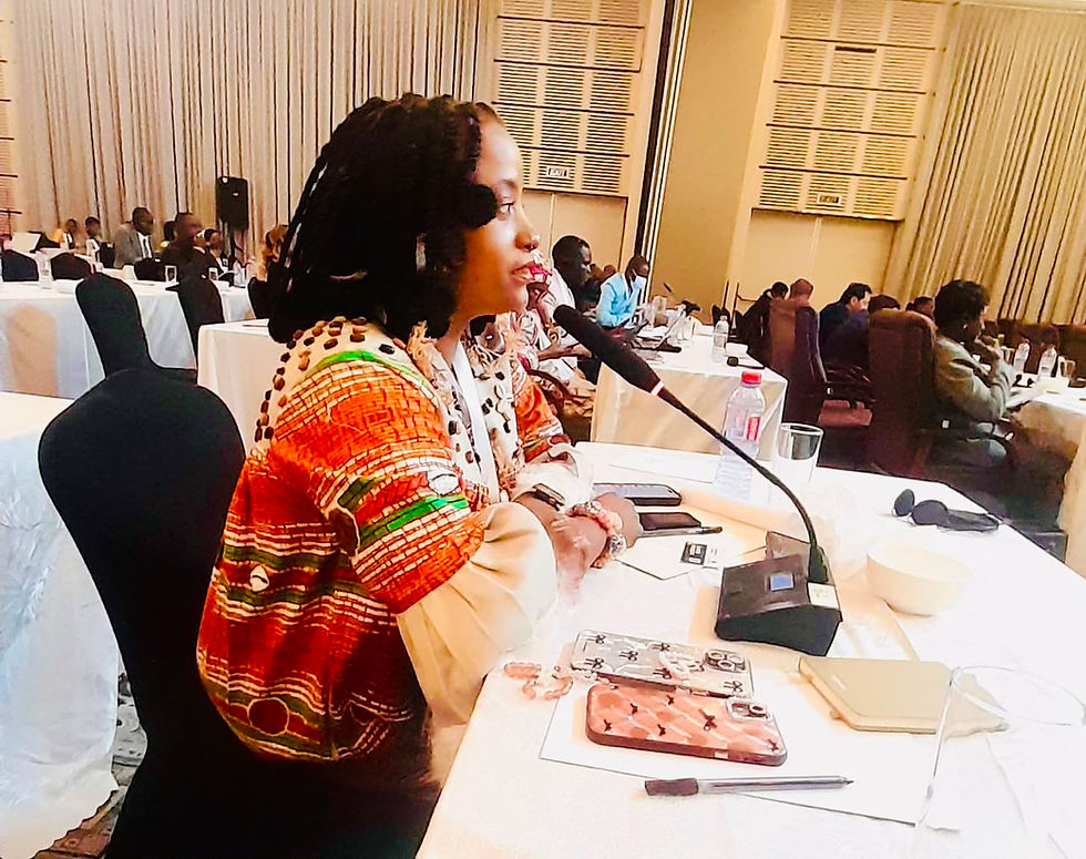 Emily Miki represents Cameroon at 3rd African union reflection forum on unconstitutional changes of Gov’t