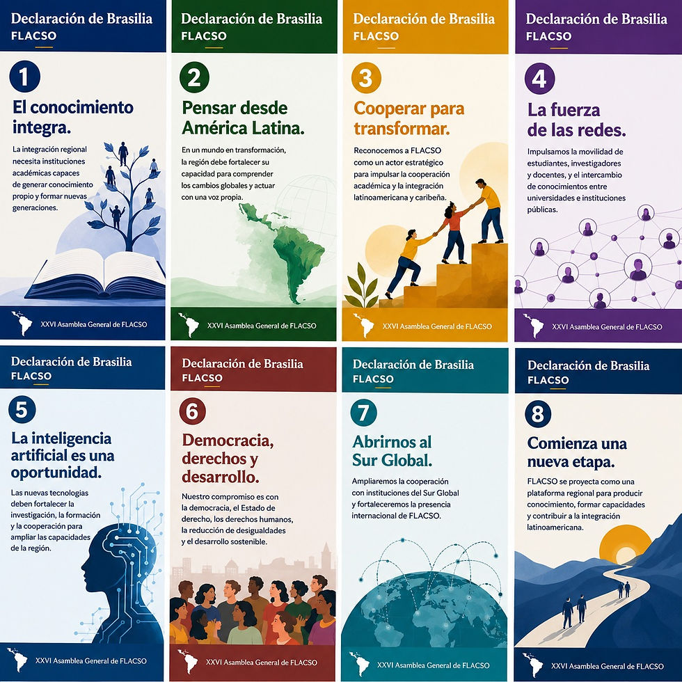 Infografía realizada con IA por FLACSO El Salvador