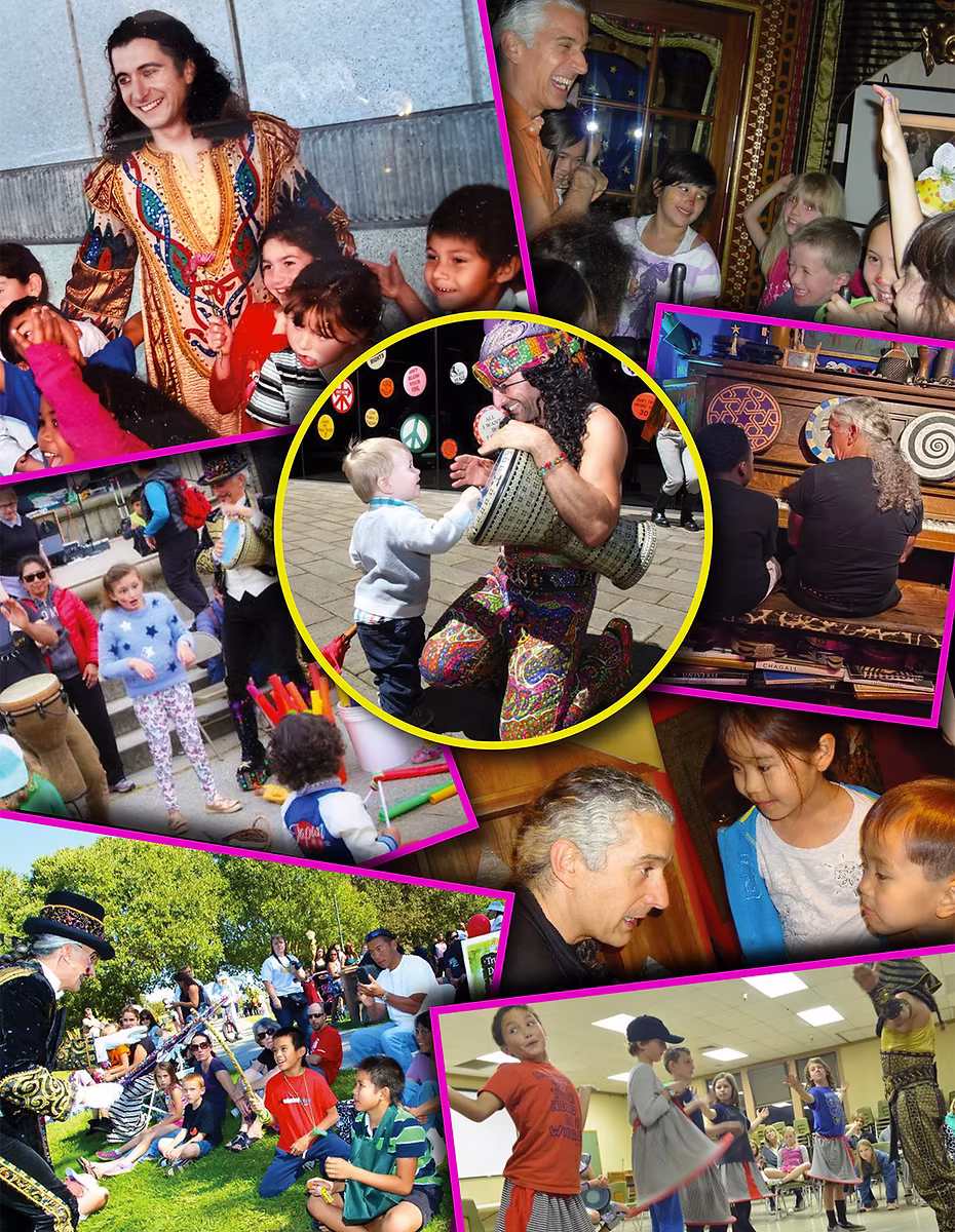 AWAKENING YOUTH:  Guiding children and youth to explore, experiment, and discover their own creative spark.​