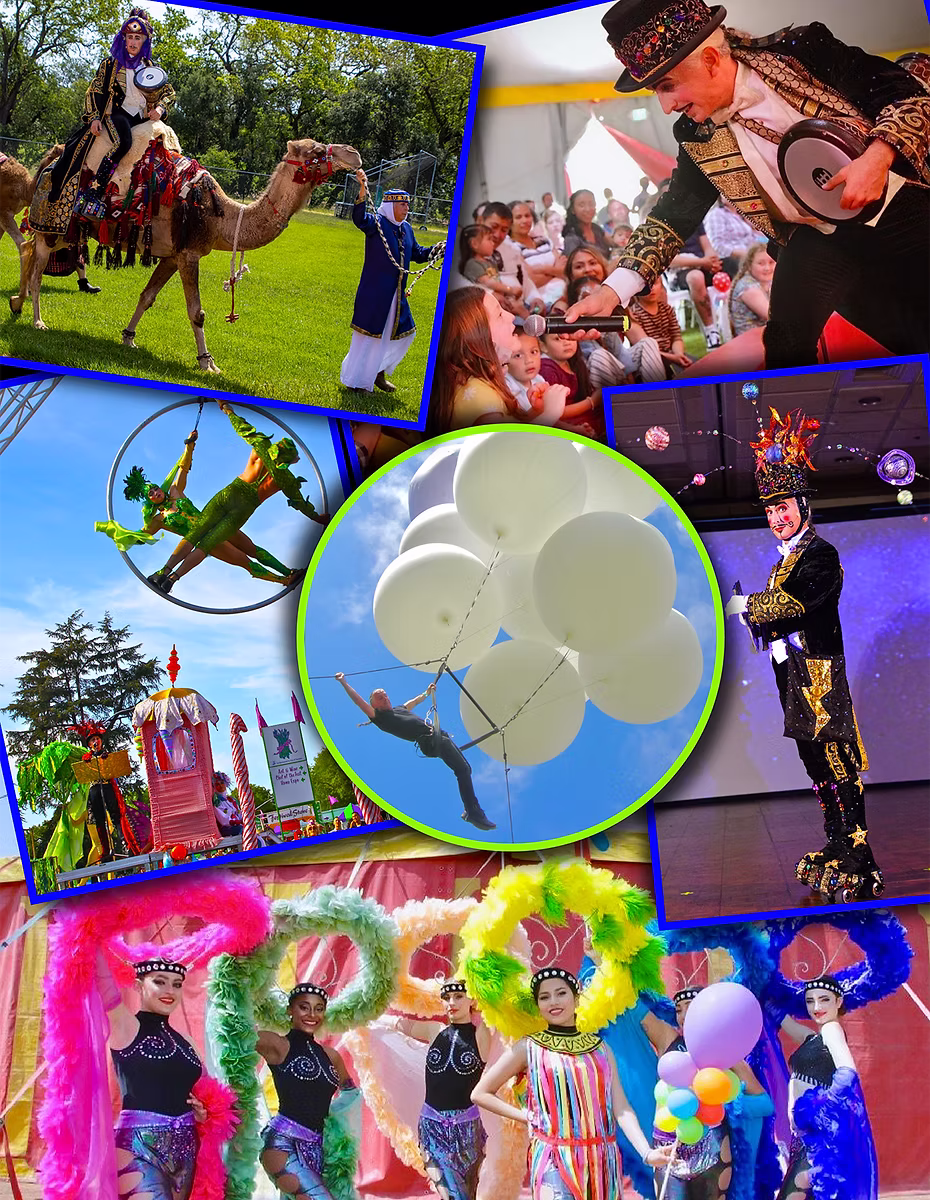 GREGANGELO'S VELOCITY CIRCUS: A multicultural circus experience for families that blends performance, storytelling, and playful discovery of the self and the universe.