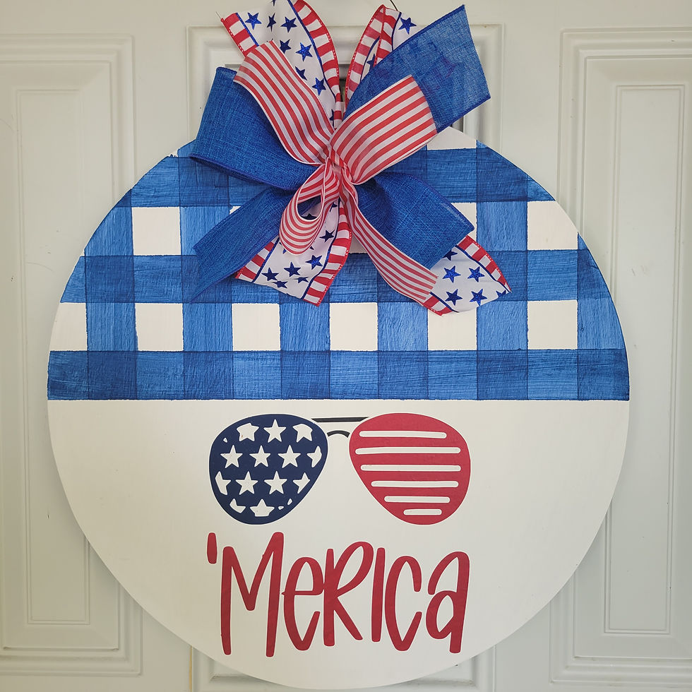 Thumbnail: Summer wreath | Summer sign |Patriotic wreath 