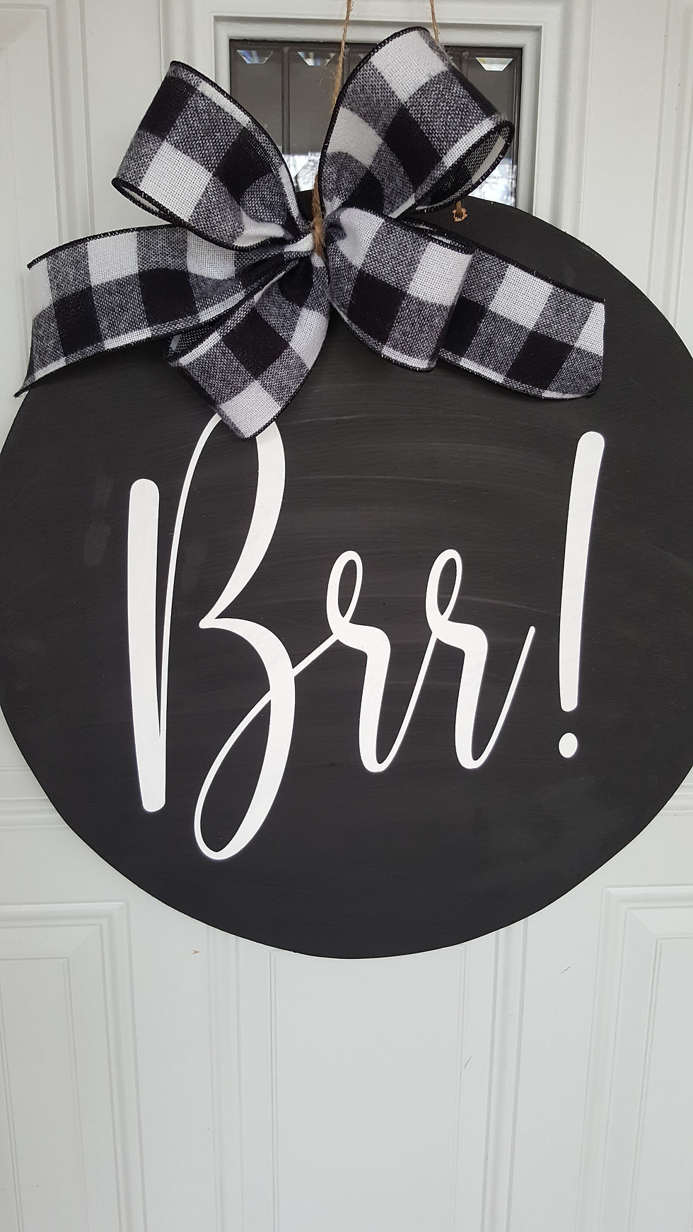Thumbnail: Winter door hanger,  winter front door wreath,  winter decor for front door