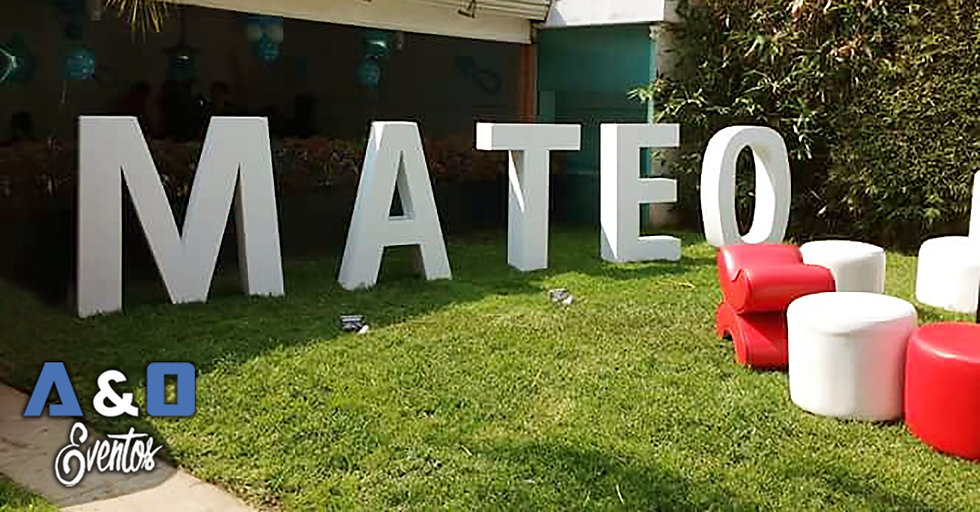 Letras Gigantes para Eventos
