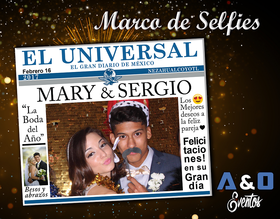 Marco de Selfies El Universal