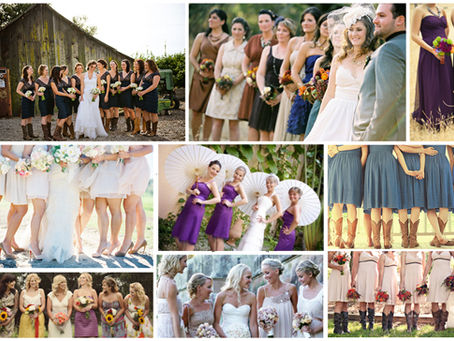 Vestindo as Madrinhas