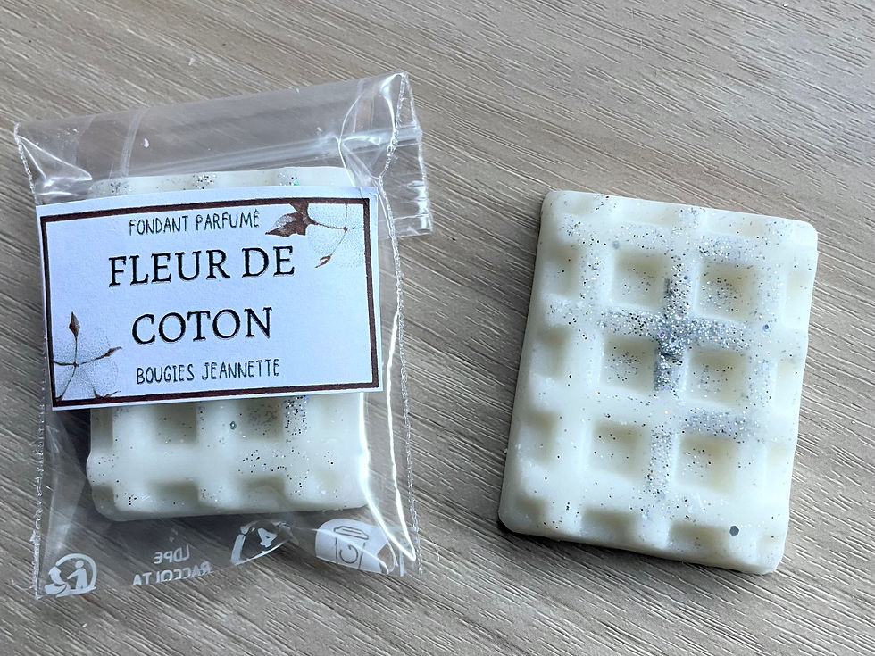 Fondant parfumé Fleur de coton