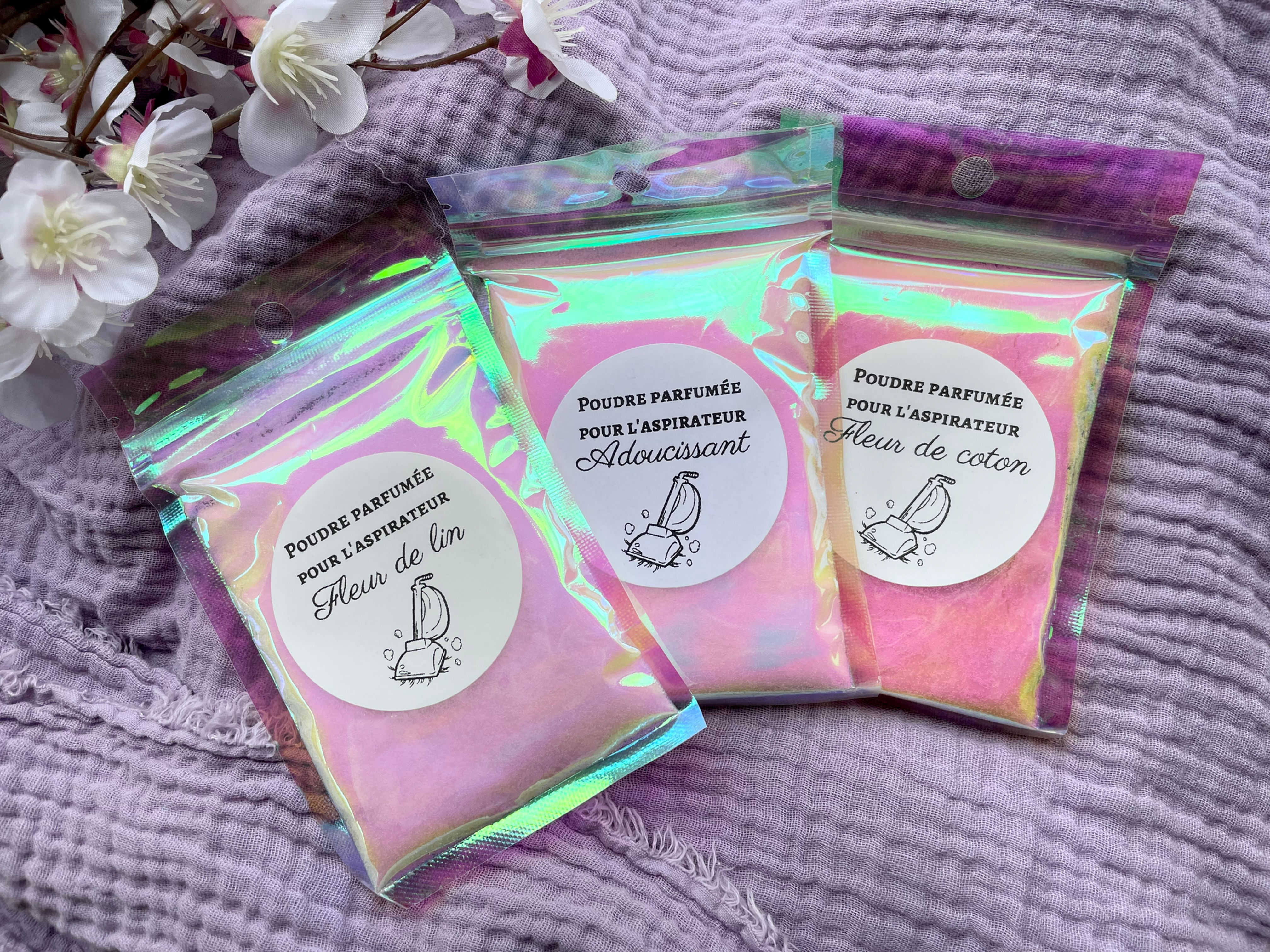 Poudre désodorisante aspirateurs