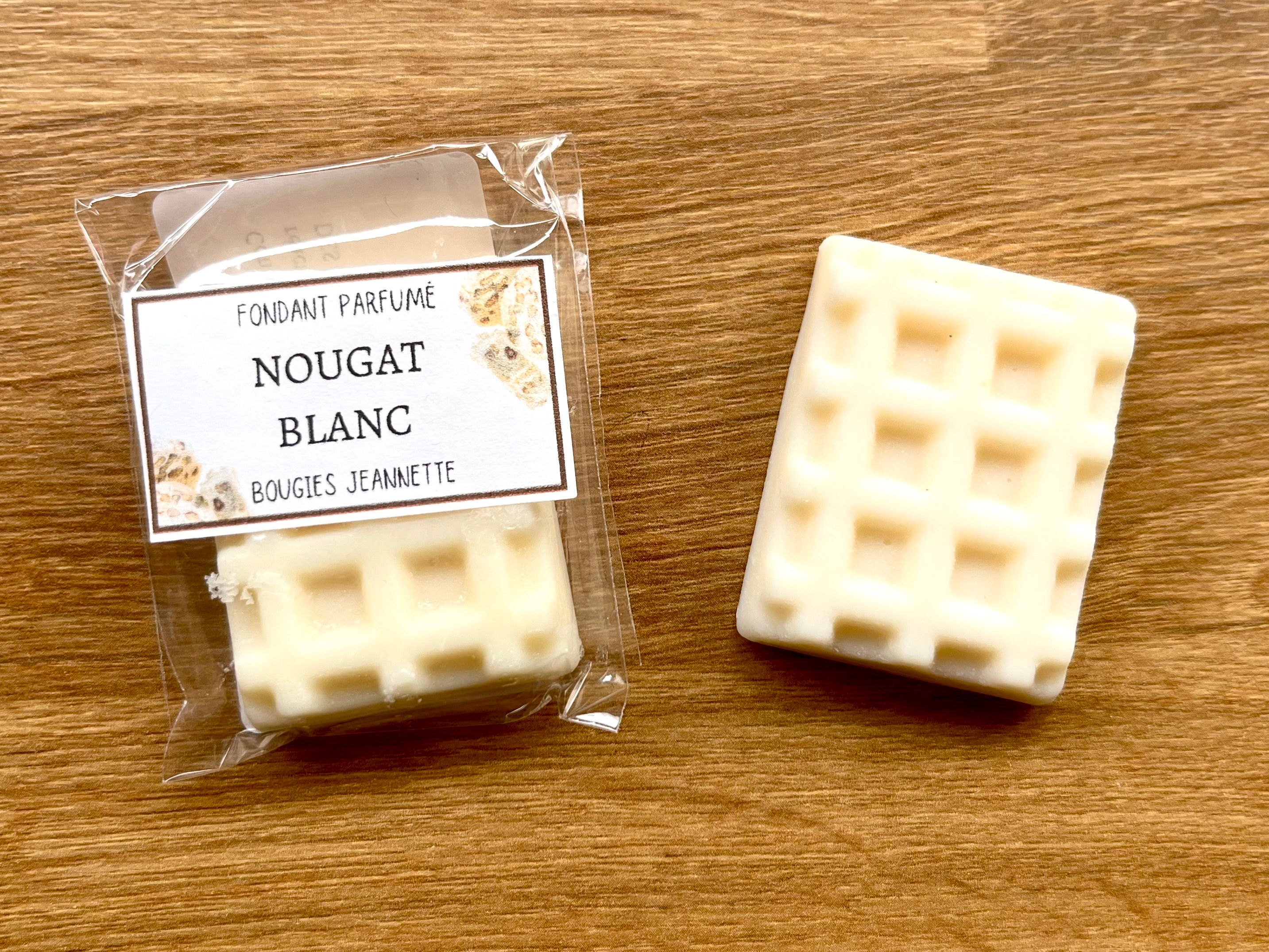 Fondant parfumé Nougat blanc