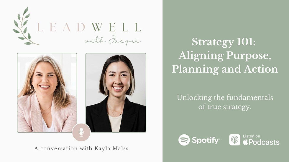 Navigating a rapid rise to leadership podcast image