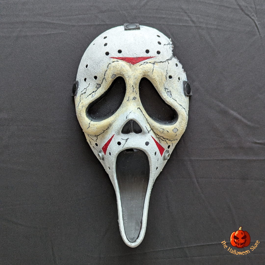 Ghost Face Creations Custom Mask – Aged Hockey – Feels Like Friday #4
