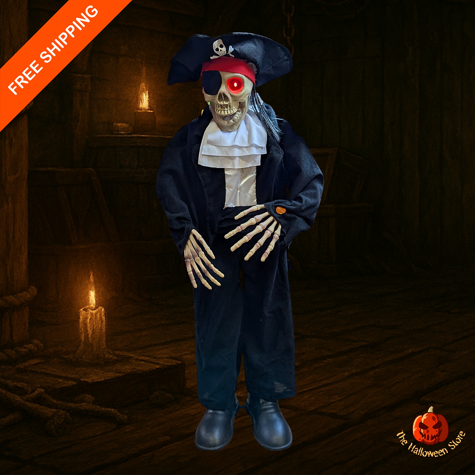 Barrowbeard The Cursed Animated Pirate - 3ft