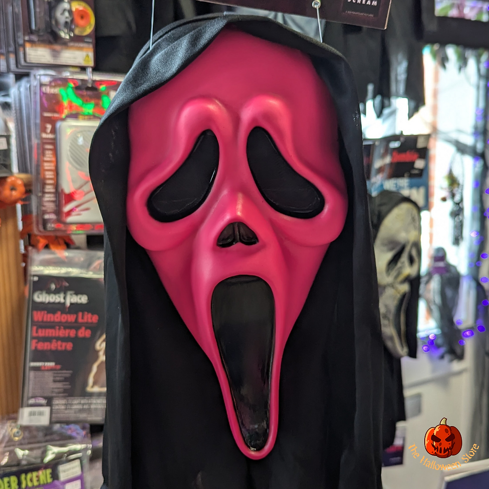 Thumbnail: Fluorescent Ghost Face Mask - EU New 2025