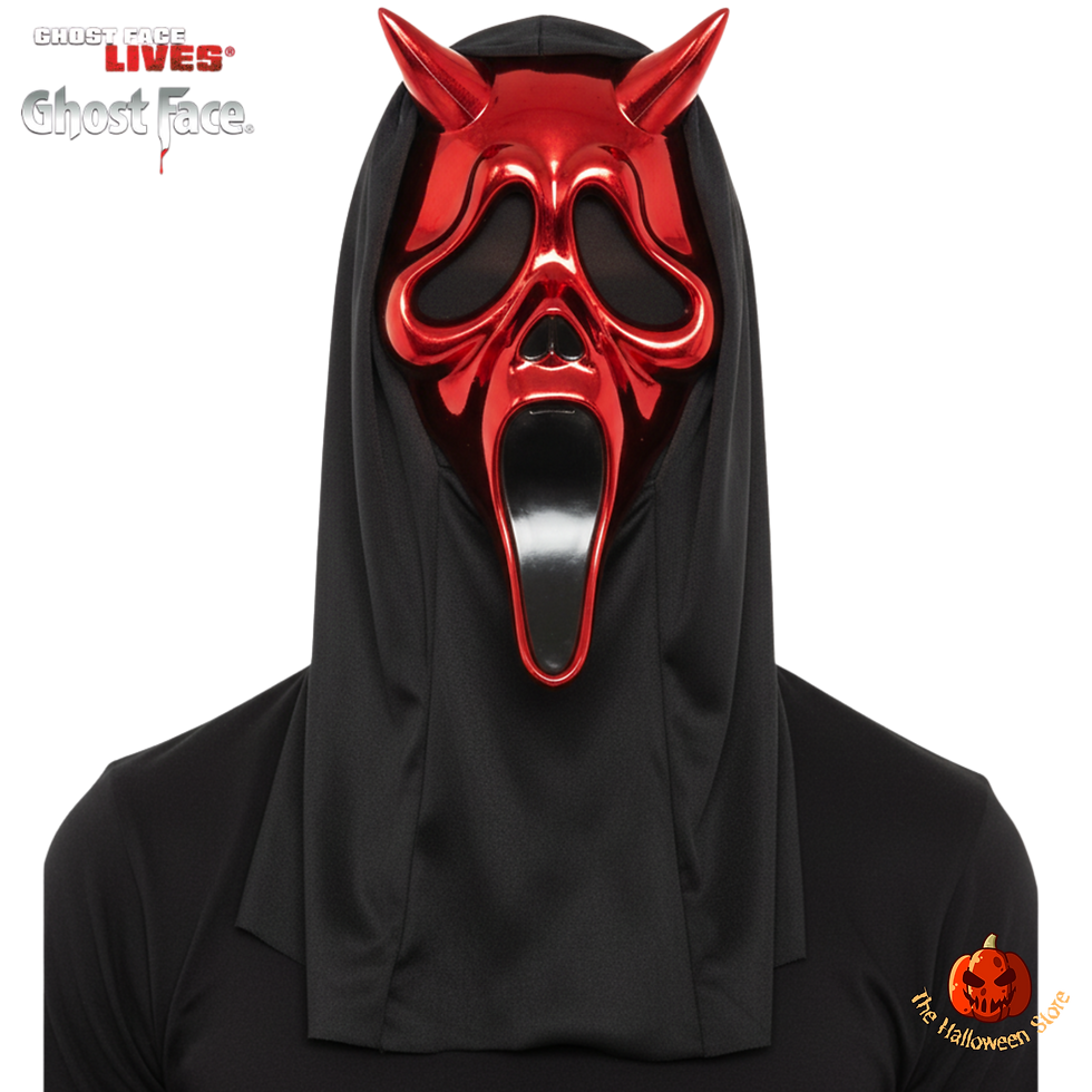 Thumbnail: Ghost Face Chrome Devil Mask