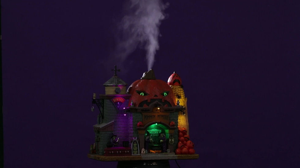 Thumbnail: Poison Pumpkin Potpourri - Lemax Spooky Town - Not Working/Damaged