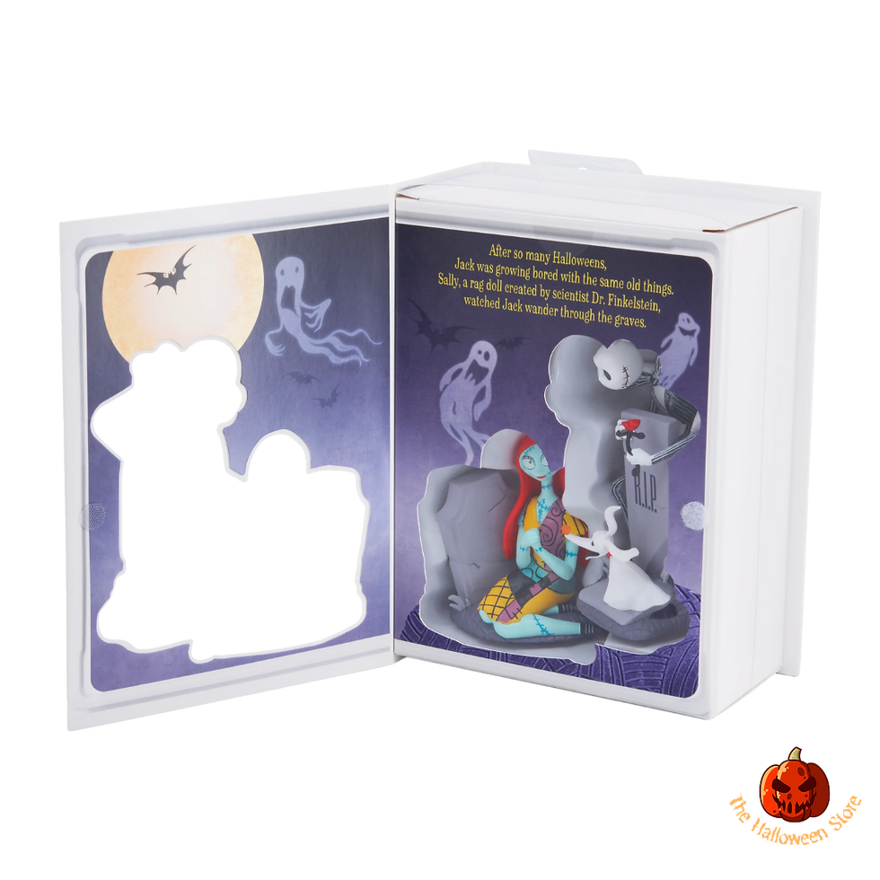 Thumbnail: Jack & Sally Storied Moments Ornaments - The Nightmare Before Christmas