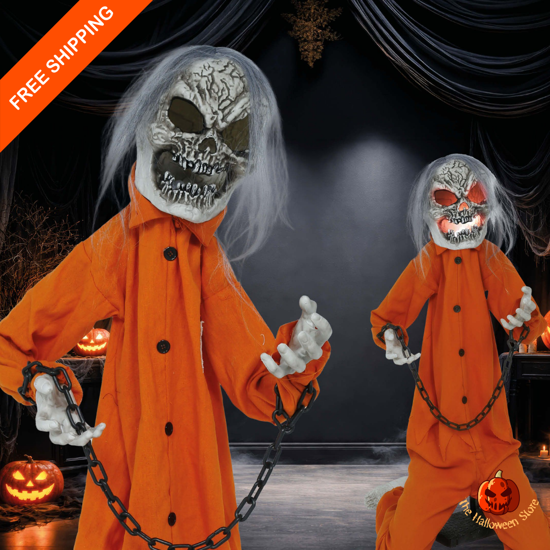Cellblock Sam Animated Prisoner Prop - 3.4ft