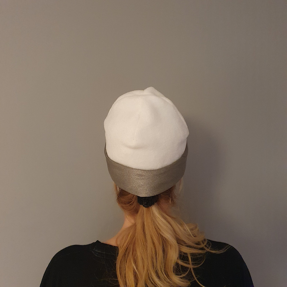 Thumbnail: White radiation protection beanie