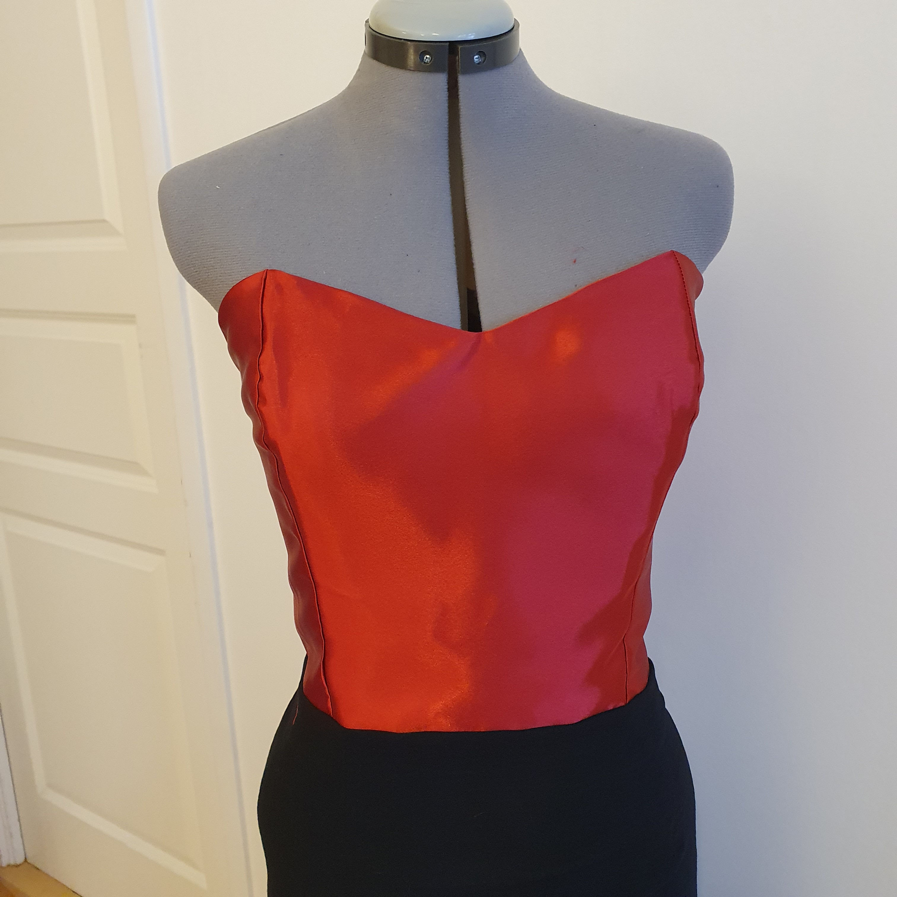 Attractive corset dress