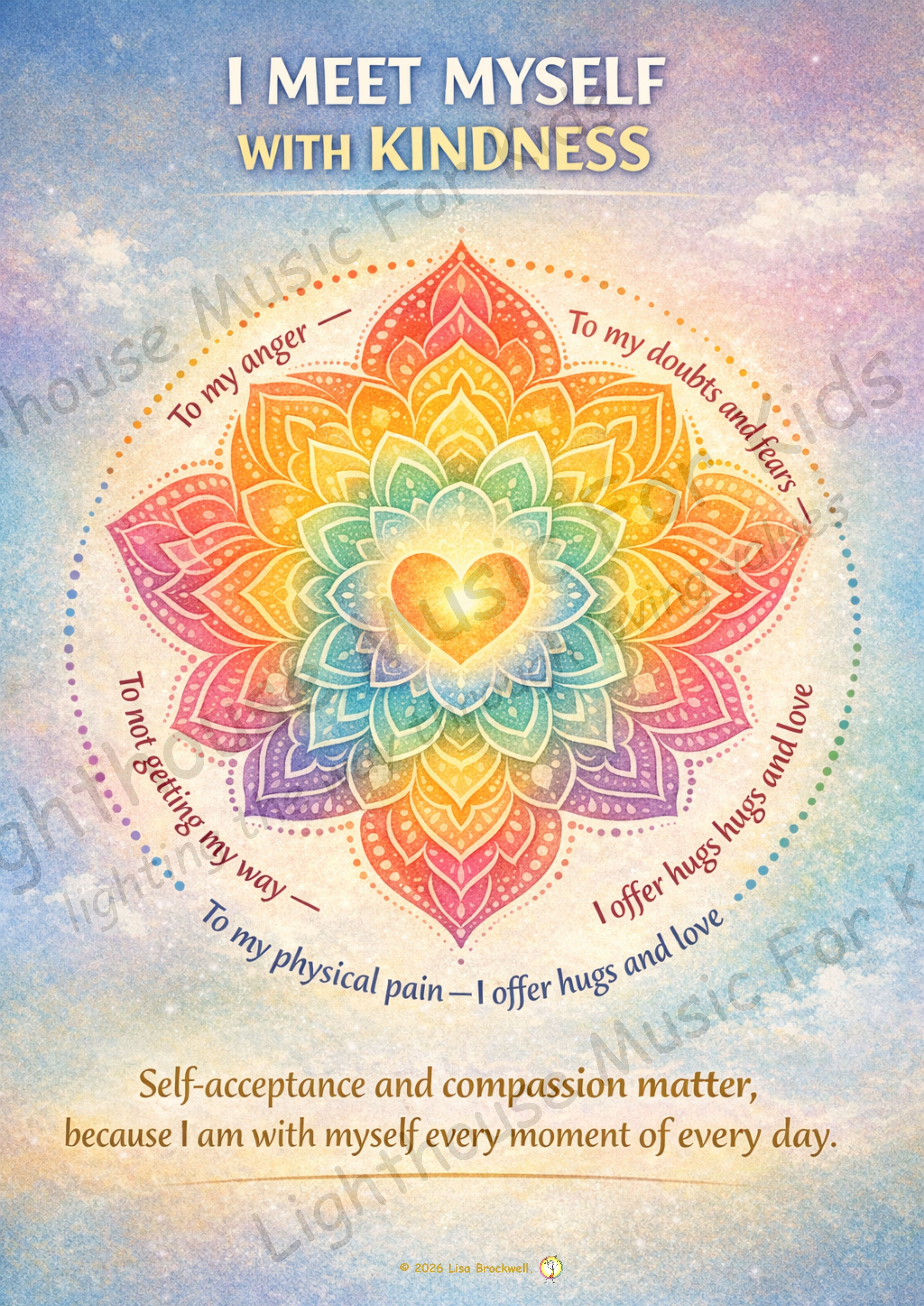 A3 I MEET MYSELF WITH KINDNESS