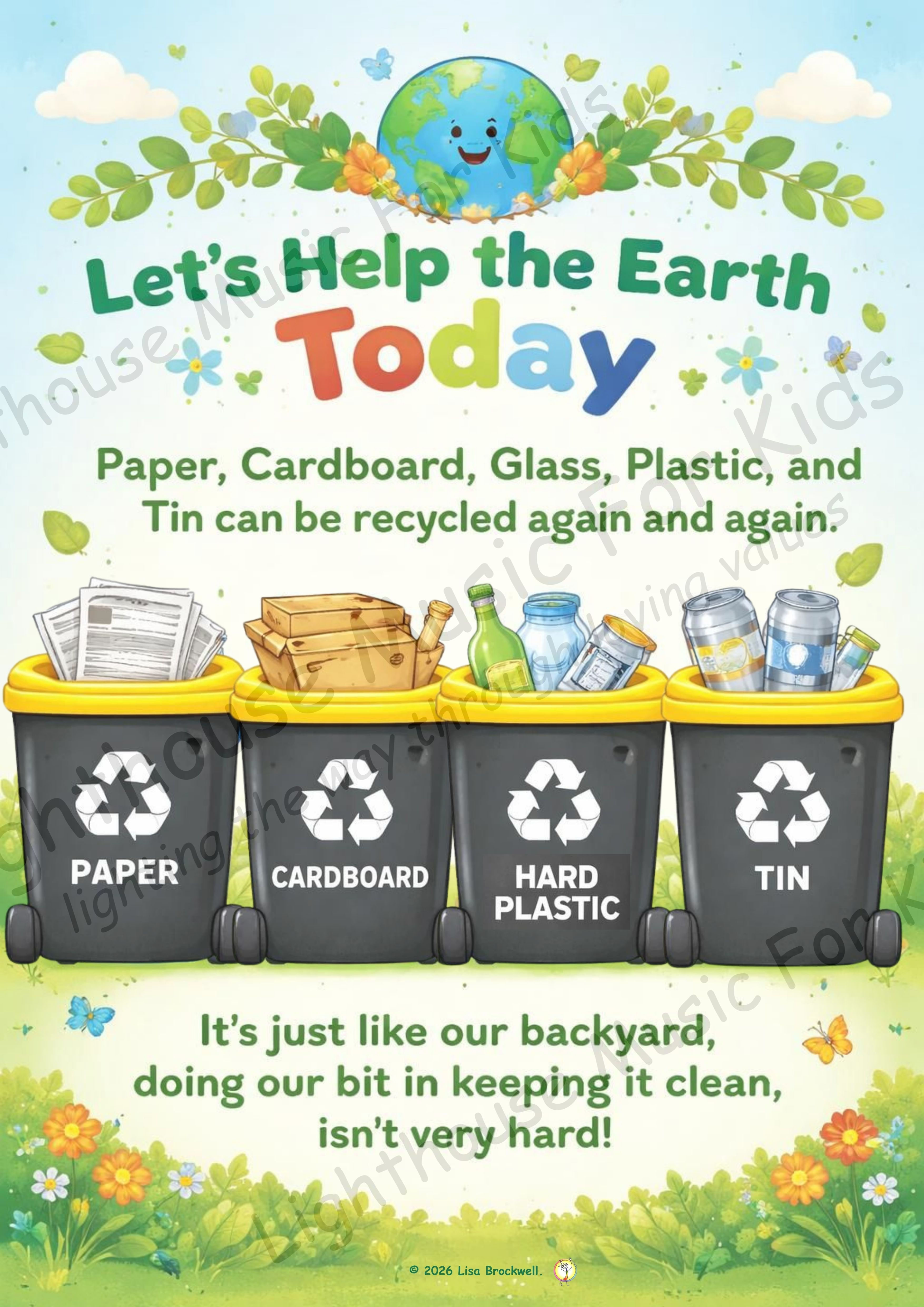 A3 LET'S HELP THE EARTH TODAY