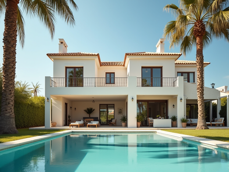 Dream villa in Costa Blanca with traditional architecture and lush surroundings