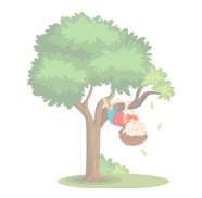Curious Roots Collective tree icon logo
