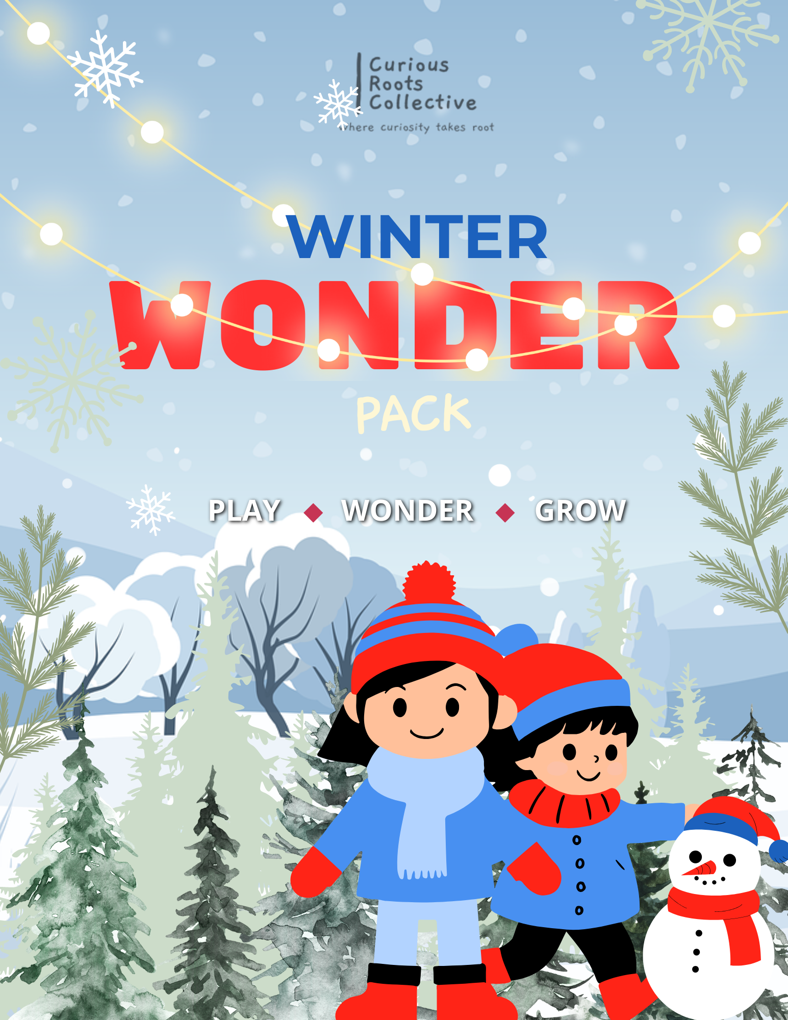 ❄️ Winter Wonder Play Pack (ages 3–7)
