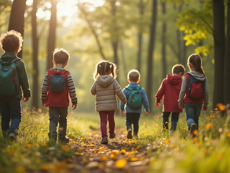 mindfulness, Children in the forest school