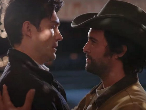 The festive "gay cowboy" movie of your dreams premieres on Dec. 13