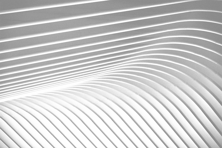 Linhas arquitetônicas abstratas