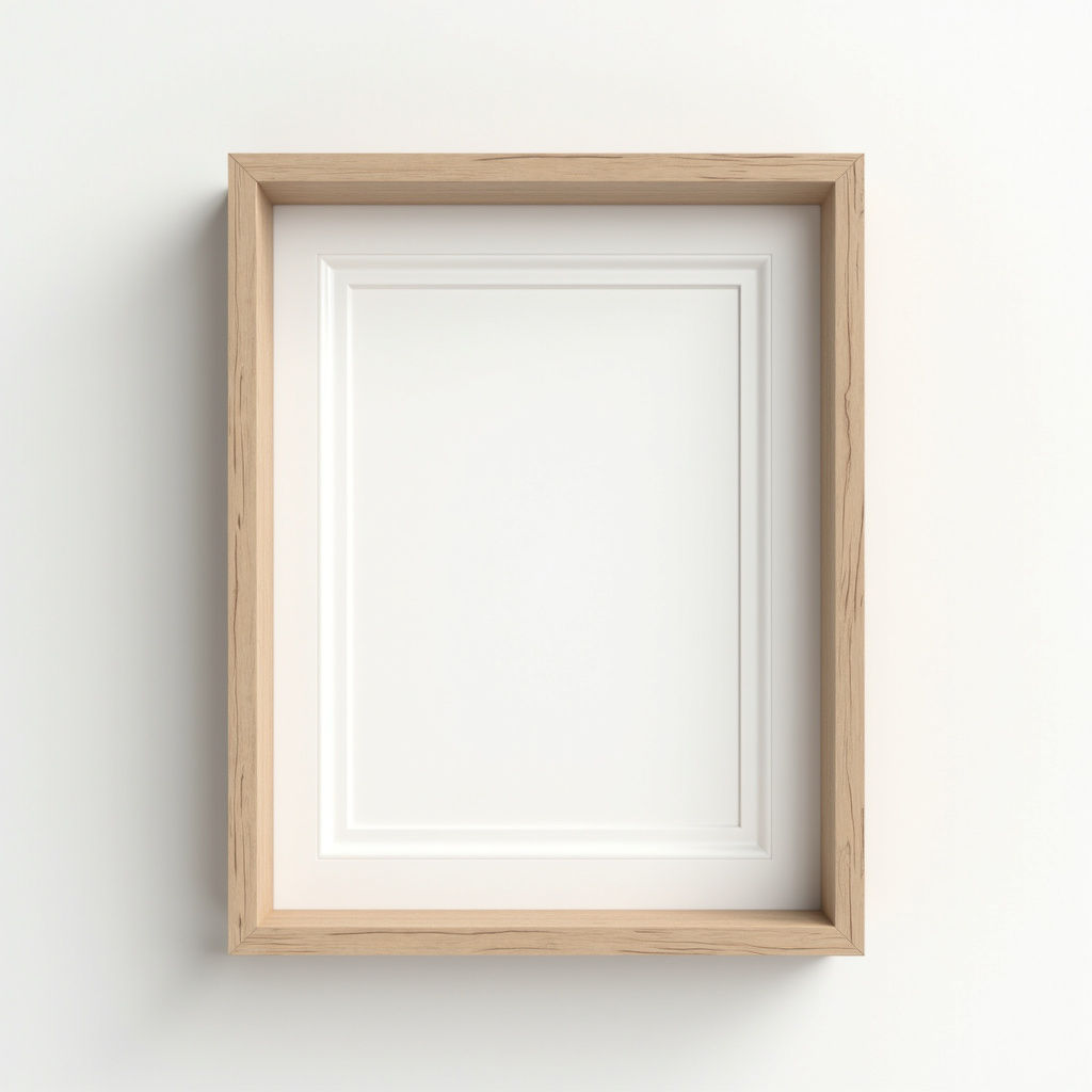 Framed Minimalist Print