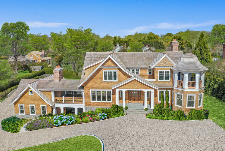 Check out this beautiful home fitted with Marvin Windows and Doors in East Hampton