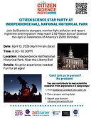 April 13 Citizen Science Star Party Flyer (3).png