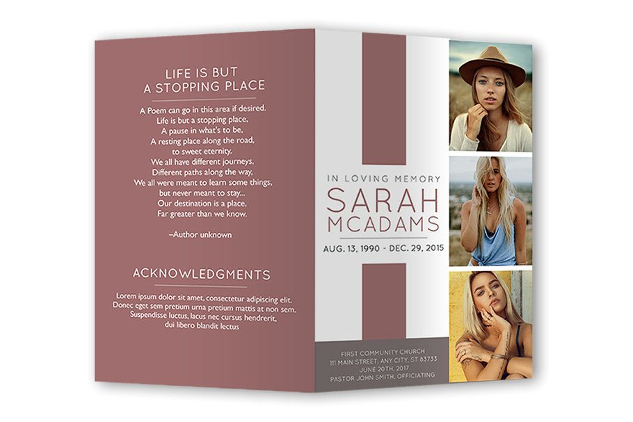 Thumbnail: Life Tribute® Booklet