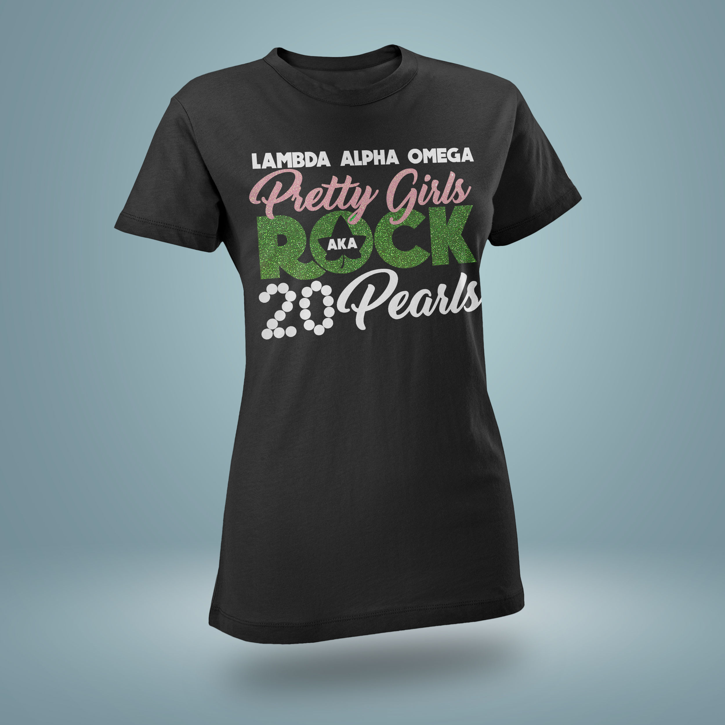AKA | "ΛΑΩ Pretty Girls ROCK" T-shirt
