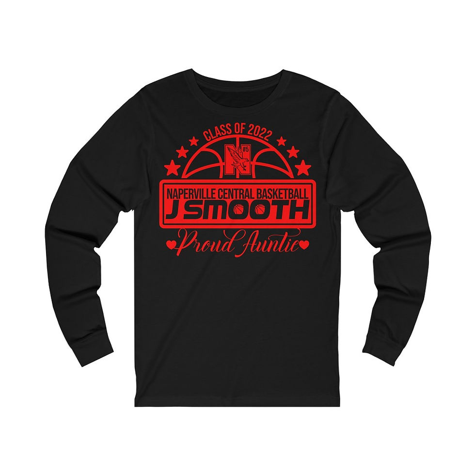 J Smooth | Proud Auntie • Unisex Jersey Long Sleeve Tee