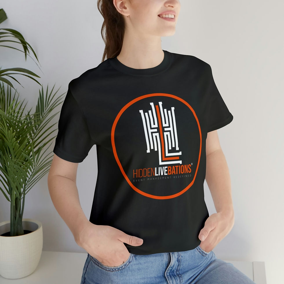 Thumbnail: HiddenLIVEbations® Unisex Jersey Short Sleeve Crewneck Tee