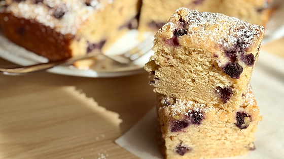 Wild Blueberry Coffee Cake