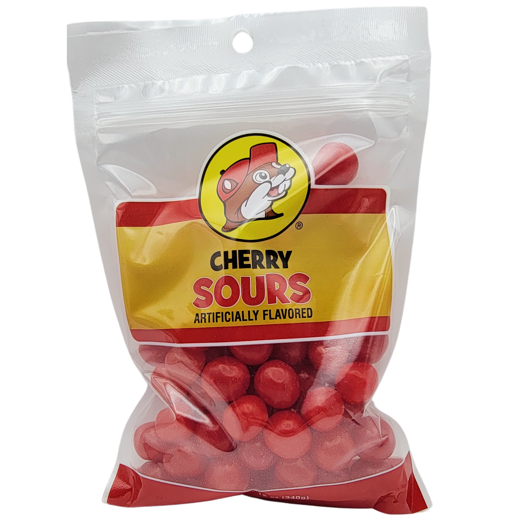Buc-ee's Cherry Sours Front View