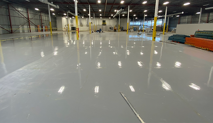 epoxy gris lustré entrepot