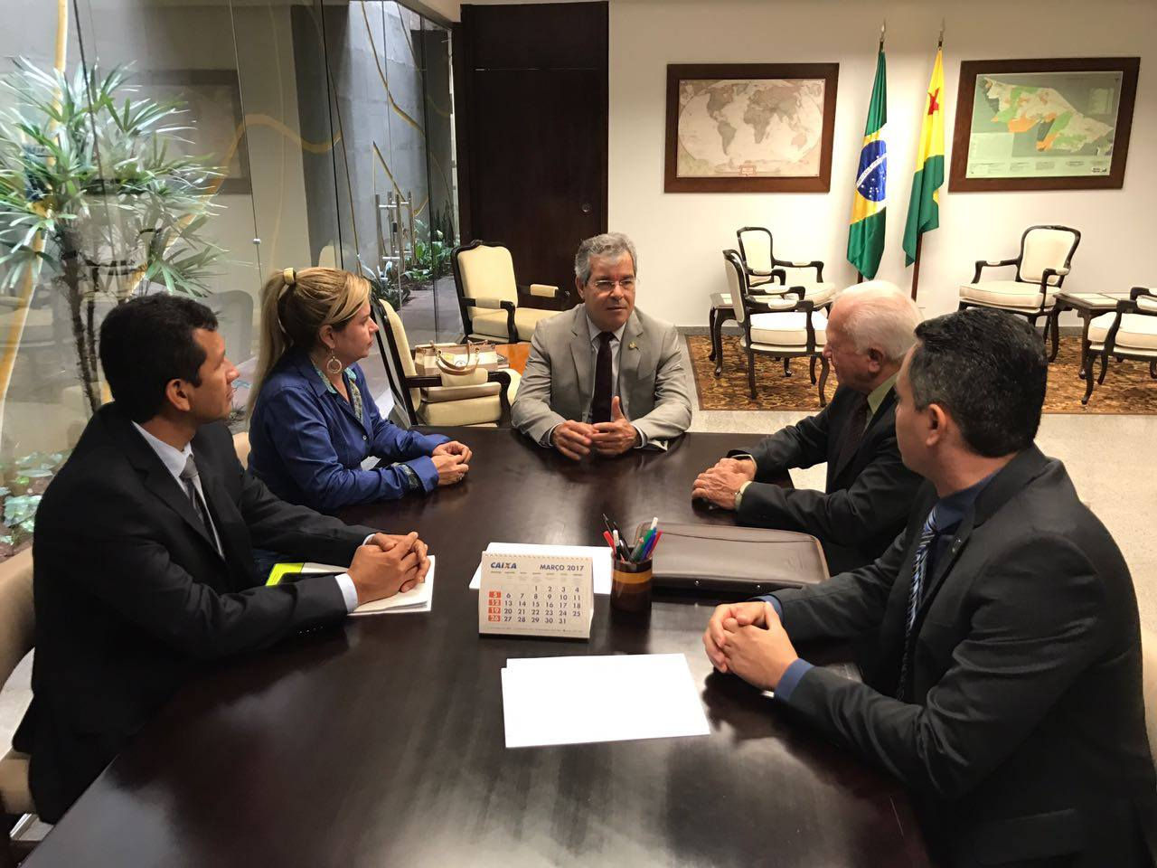 Prefeitos e Senador Jorge Viana