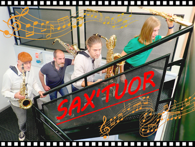 concert affiche sax'tuor à la Marmite