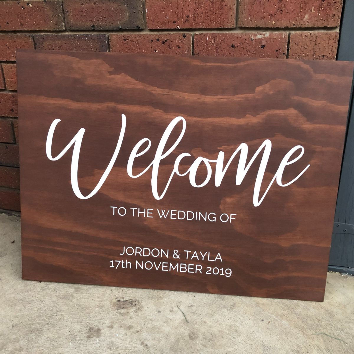 THE 'JAY' WELCOME SIGN